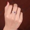 BansrirachaDiaspore Sultanite Gemstone Engagement Rings for Women 925 Sterling Silver Color Change Turkey Zultanite Jewelry Gift (5) view 4