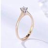 Bansriracha 10K Yellow &White Gold 100% Natural Moissanite D Gemstone Rings for Women Wedding Engagement Bride Gifts Fine Jewelry (9) view 3