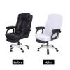 SARAFLORA Office Chair Cover- Large, White- Removable Computer Chair Cover for Office Chair with Zipper for Universal Rotating Chair Desk Chair Cover High Back Chair Seat Washable Protector for Pets view 4