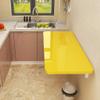 Folding Wooden Wall-Mounted Drop-Leaf Table Desk, for Study, Bedroom, Bathroom or Balcony, Folding Table view 1