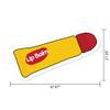 MightySkins Peel and Stick Wall Art Removable Nature Lover Cute VSCO Girl Dorm Room Decor 12" Lip Balm Sticker Vinyl Wall Decals view 2