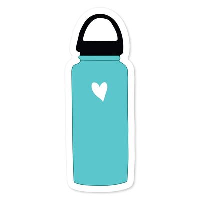 MightySkins Peel and Stick Art Removable Nature Lover Cute VSCO Girl Dorm Room Decor 48" Hydro Tumbler Sticker Vinyl Wall Decals