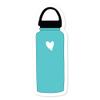 MightySkins Peel and Stick Art Removable Nature Lover Cute VSCO Girl Dorm Room Decor 48" Hydro Tumbler Sticker Vinyl Wall Decals view 1