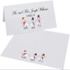 Holiday and Winter Snowman Printable Place Cards, Set of 60 (10 Sheets), Laser & Inkjet Printers - Wedding, Party, Dinner, and Special Events - Made in the USA view 2