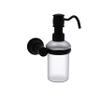 Allied Brass Carolina Collection Wall Mounted Soap Dispenser, Matte Black view 1