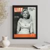 CountryArtHouse LIFE Magazine Solid Wood Picture Frame - Complete with Acrylic, Backing, and Hardware - Display Any Magazine Sized 10.5" x 14" view 1