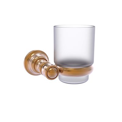 Allied Brass Carolina Collection Wall Mounted Tumbler Toothbrush Holder, Brushed Bronze