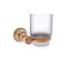 Allied Brass Carolina Collection Wall Mounted Tumbler Toothbrush Holder, Brushed Bronze view 1