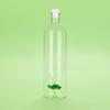 Balvi Atlantis Turtle Glass Water Bottle with Green Turtle Figure Inside, Borosilicate Glass, 1.2L Capacity, Dishwasher Safe, Ideal for Home or Office Use  Botella Atlantis Tortuga view 2