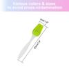uxcell 2pcs Flexible Silicone Brush Heat Resistant Non-Stick Kitchen Cooking Essential Cookware for Kitchen Basting Barbecue Green view 2