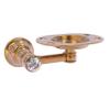 Allied Brass Carolina Crystal Collection Tumbler Toothbrush Holder, Brushed Bronze view 1