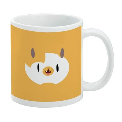 Adventure Time Cake Head Ceramic Coffee Mug, Novelty Gift Mugs for Coffee, Tea and Hot Drinks, 11oz, White
