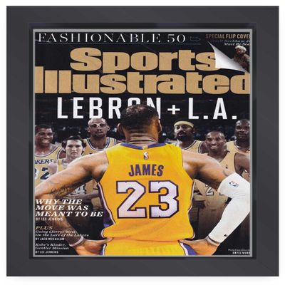 Solid Wood Picture Frame for Sports Illustrated (1994-Current) Magazine Shadow Box Display Frame | Includes Acrylic Plexiglass, Acid-Free Backing and Sawtooth Hanger (Fits Any Magazine Sized 8"x10.5")