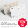 321Done Recipe Cards - Set of 50 Large Double-Sided Thick 4x6 Modern Recipe Cards, Minimalist Design for Bridal Shower & Wedding Gift, Made in USA view 4