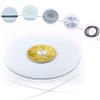 24inch-47inch Round glass turntable Lazy Susan Turntable 360 Smooth rotating Tray Turning Table Serving Plate view 4