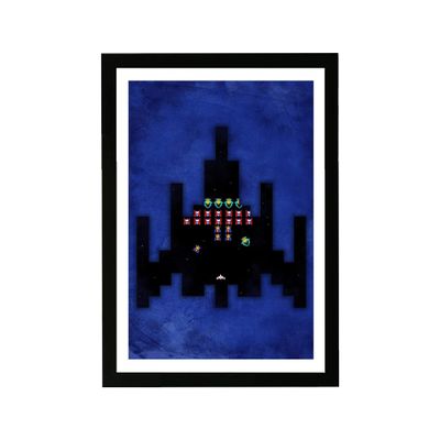 Wynwood Studio Entertainment and Hobbies Framed Wall Art Prints 'Retro Arcade Game' Video Games