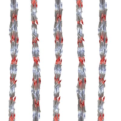 Brite Star 300 Lt Professional Series 'High Density' Led Lights of Garland, Trad Mini, Red/Pure White