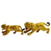 VRINDAVANBAZAAR.COM Handicraft meenakari Tiger with Enamel Painting Size: Combo of 3 inch & 4 inch view 2