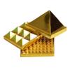 VRINDAVANBAZAAR.COM Metal Pyramid, 3 Layer, 2 inch in Size with 91 Pyramids for Vastu and Feng Shui view 1