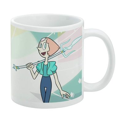 Steven Universe Pearl Ceramic Coffee Mug, Novelty Gift Mugs for Coffee, Tea and Hot Drinks, 11oz, White