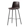 Barstools Hight Stool Modern Kitchen Furniture Vintage Bar Chair Faux Leather Counter Height Stools Dining Chairs Footrest with Metal Leg view 1