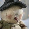 Sweet Weighted Primitive Burlap Snowman Dolls by Factory Direct Craft - Case of 12 Rustic Plump Snowmen for Christmas Decorations and Holiday Gifting view 4