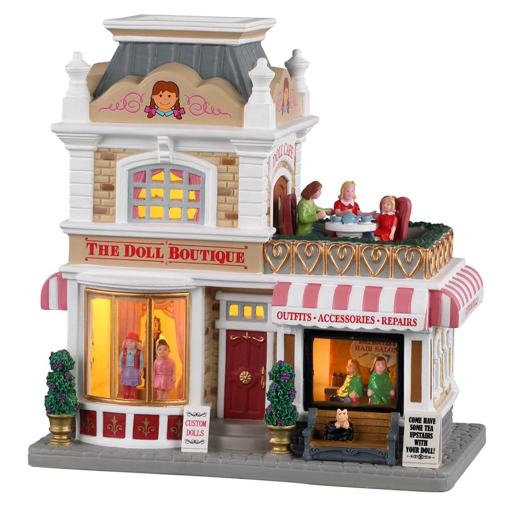 Lemax Porcelain Holiday & Christmas Village Collection The Doll Boutique