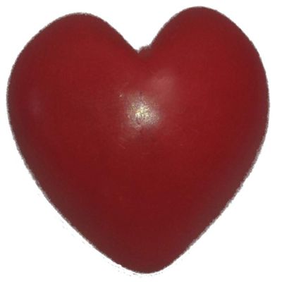 Aina Moja Decorative Red Soapstone Heart
