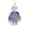 ALS Lou Gehrig's Disease Believe Christmas Ornament Choose Snowman Snowflake Bulb (Snowman) view 1