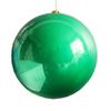 1 Piece Bright Christmas Tree Ornaments Ball Decorative Holiday Ornaments Ball Electroplating Hanging Christmas Ball Ornaments (12CM) (Dark Green) view 1
