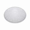 De Kulture Handmade Decorative Plate White Gold Finish Iron Tray, Ideal Centerpiece for Home Dcor Table Floral Decoration in Wedding Engagement Christmas Holiday Party, 9X1.0 (DH) Inches view 3