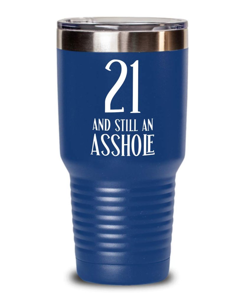 21st Birthday Gifts Funny Tumbler Inappropriate Gifts Coffee Mugs Tea Cup Gift for Twenty One Year Old Women Gag Gifts for Men