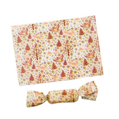 100 Sheets Parchment Nougat Making Wrappers Candy Twisting Sweet Wax Paper Sugar Candy Wrapping Paper Cookie Baking Paper 5X3.5Inch(Lollipop)