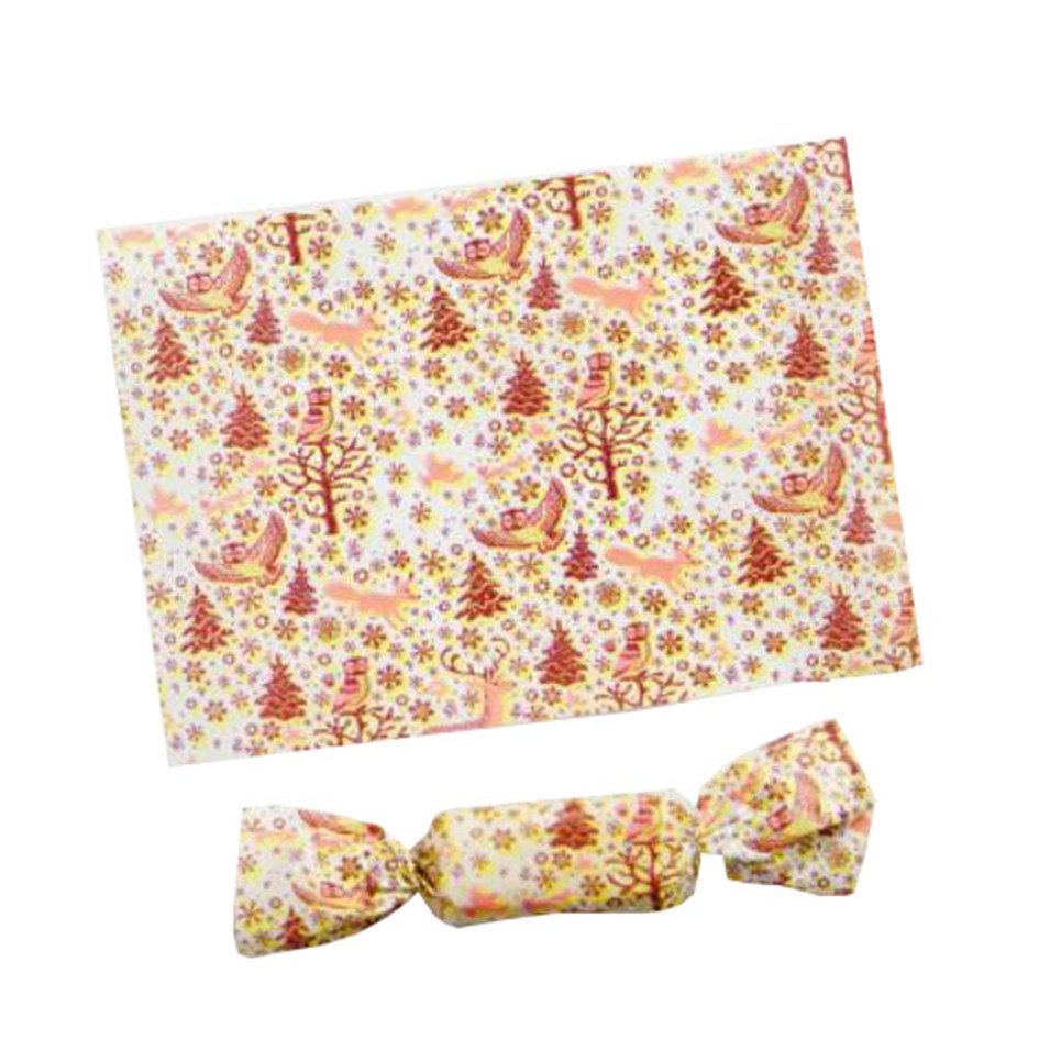 100 Sheets Parchment Nougat Making Wrappers Candy Twisting Sweet Wax Paper Sugar Candy Wrapping Paper Cookie Baking Paper 5X3.5Inch(Lollipop)