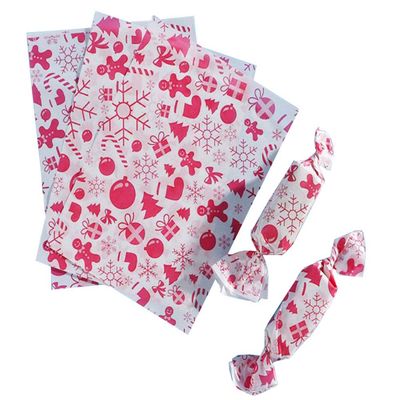 500 Sheets Parchment Nougat Making Wrappers Christmas Candy Twisting Sweet Wax Paper Sugar Candy Wrapping Paper Cookie Baking Paper 5X3.5Inch(Reindeer)