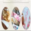 Maya Star 500 Sheets Parchment Nougat Making Wrappers Christmas Candy Twisting Sweet Wax Paper Sugar Candy Wrapping Paper 5x3.5Inch(Snowflake) view 4