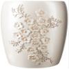 Popular Bath Bloomfield Resin Beige Trash Can, 13" L x 7" W x 10" H view 2