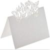 Inzopo 50 Butterflies Laser Cut Name Place Cards Wedding Guest Table Cards White by Generic view 1
