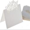 Inzopo 50 Butterflies Laser Cut Name Place Cards Wedding Guest Table Cards White by Generic view 2
