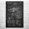 Trumpet Poster Print, Trumpet Design, Jazz Art, Music Class Decor, Music Teacher Gift, Trumpet Decor, Marching Band Gift Dark Concrete (24 inch x 36 inch) view 1
