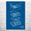 Calculator Poster Print, Math Teacher Gift, Calculator Wall Art, Accountant Gift, Classroom Wall Art, Calculator Decor Blueprint (24 inch x 36 inch) view 1