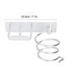Aluminum Wall Mount Hair Care Hot Styling Tool Storage Organizer Shower Caddy Hair Dryer Flat Irons Curling Wands Hair Straighteners Holder Racks for College Dorm Bathroom Toilet view 3