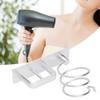 Aluminum Wall Mount Hair Care Hot Styling Tool Storage Organizer Shower Caddy Hair Dryer Flat Irons Curling Wands Hair Straighteners Holder Racks for College Dorm Bathroom Toilet view 4