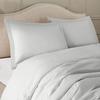 Bedding Castle Egyptian Cotton 1 Piece Comforter Duvet Cover Full Size - 1Pc (1pc Comforter Duvet Cover), Hotel Quality 800 TC,Silver Gray, (90"x90") view 3