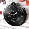 Vinyl Wall Clock Compatible with Darth Vader Made of Vinyl Record Decor Handmade Design - Gifts idea Birthday, Wedding, Anniversary, Women, Men, Friends, Girlfriend Boyfriend and Teens view 3