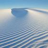Posterazzi PDDUS32AMA0004LARGE Ripple Patterns in Gypsum Dunes, White Sands National Monument, New Mexico Photo Print, 24 x 36, Multi view 1
