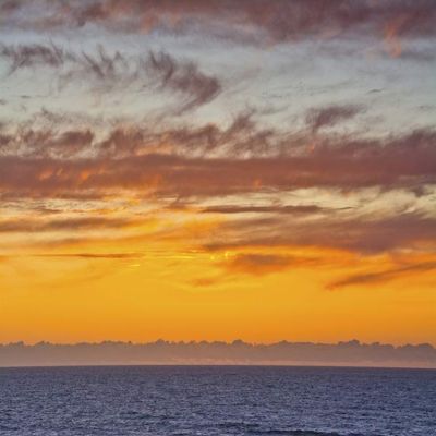 Posterazzi PDDUS38MHE1105LARGE Sunset, Heceta Beach, Coast, Pacific Ocean, Oregon, USA Photo Print, 24 x 36, Multi