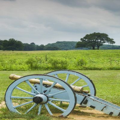 Posterazzi PDDUS39WBI0534LARGE Pennsylvania, King of Prussia. Valley Forge National Historical Park, Battlefield Photo Print, 24 x 36, Multi