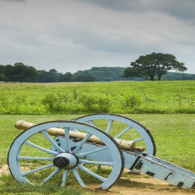 Posterazzi PDDUS39WBI0534LARGE Pennsylvania, King of Prussia. Valley Forge National Historical Park, Battlefield Photo Print, 24 x 36, Multi