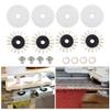 [Xmas Present]Jarchii for Silver Reed SK280, Knitting Machine Round Brush Cover, 16pcs Professional Round Brush Brush Cover Washer Screw Replace Parts for Silver Reed SK280 SK840 SK580 Knitting M view 2